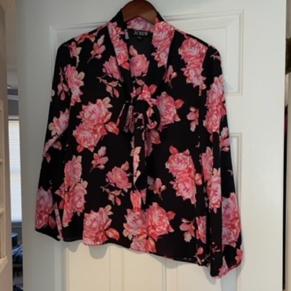 J. Crew Tops - Floral blouse